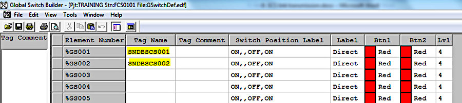 Рис. Global Switch Builder