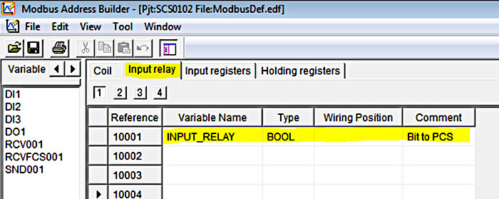 Рис. Input Relay